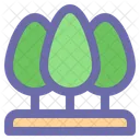 Arbol Bosque Hoja Icono