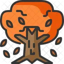 Arbol Otono Temporada Icono