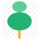 Arbol Verde Decoracion Icono