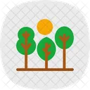 Arbol Naturaleza Rio Icon