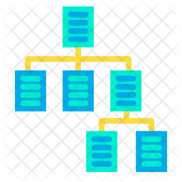 Árbol de base de datos  Icono