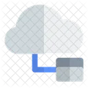 Arbol De Base De Datos En La Nube Nube Base De Datos Icono