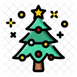 Árbol de Navidad  Icono