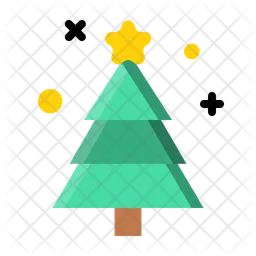 Árbol de Navidad  Icono