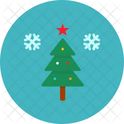 Árbol de Navidad  Icono