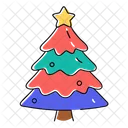 Navidad Arbol De Navidad Icono