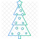 Navidad Arbol Decoracion Icono