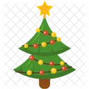 Navidad Arbol Decoracion Icono