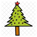 Arbol De Navidad Arbol De Navidad Arbol Decorado Icon