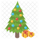 Arbol De Navidad Gran Abeto Pino Icon