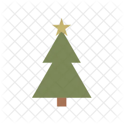 Árbol de Navidad  Icono