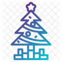 Navidad Arbol De Navidad Decoracion Icono