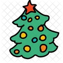 Navidad Arbol Decoracion Icon