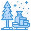 Árbol de Navidad  Icono