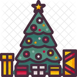 Árbol de Navidad  Icono