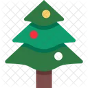 Navidad Arbol Decoracion Icono