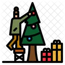 Árbol de Navidad  Icono