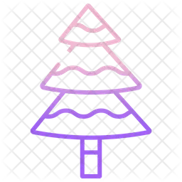 Árbol de Navidad  Icono