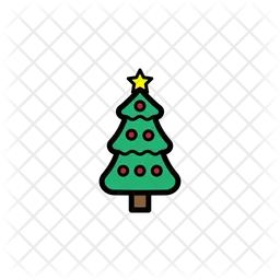 Árbol de Navidad  Icono