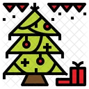 Árbol de Navidad  Icono