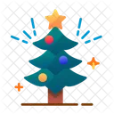 Árbol de Navidad  Icono