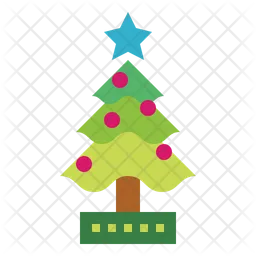 Árbol de Navidad  Icono