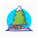 Árbol de Navidad  Icono