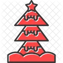 Árbol de Navidad  Icono