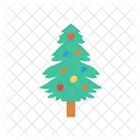 Arbol Navidad Madera Icono