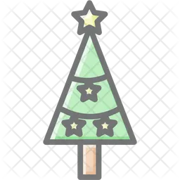 Árbol de Navidad  Icono