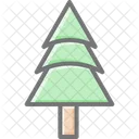 Paquete De Iconos De Arboles De Navidad Icono