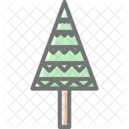 Árbol de Navidad  Icono