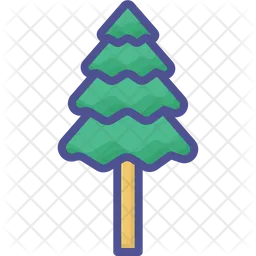 Árbol de Navidad  Icono