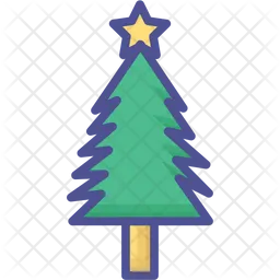 Árbol de Navidad  Icono