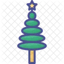 Paquete De Iconos De Arboles De Navidad Icono