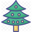 Paquete De Iconos De Arboles De Navidad Icono