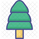 Paquete De Iconos De Arboles De Navidad Icono