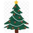 Navidad Arbol Decoracion Icono