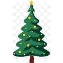 Navidad Arbol Decoracion Icono