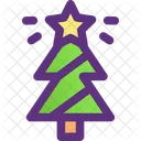 Navidad Arbol Decoracion Icono