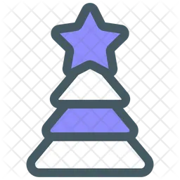Árbol de Navidad  Icono