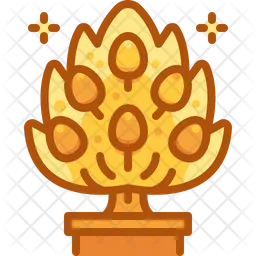 Árbol de pascua  Icono