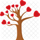 Árbol del amor  Icono