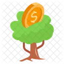 Dinero Arbol Riqueza Icon