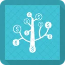 Arbol Del Dinero Icono