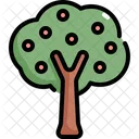 Árbol de frutas  Icono