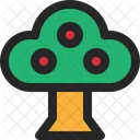 Árbol de frutas  Icono