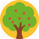 Arbol Frutal Eco Ecologia Icon