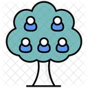 Árbol de familia  Icono