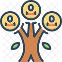 Arbol Genealogico Familia Arbol Icono